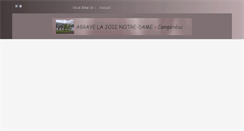 Desktop Screenshot of abbaye-lajoie-nd.com
